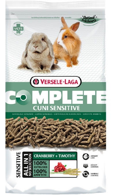 E-shop Versele Laga Complete Cuni Sensitive - pre králikov s citlivým zažívaním 1,75kg
