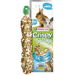 Maškrta Versele Laga Crispy Mega Sticks králik/činčila "Mountain Valley" 2ks 140g