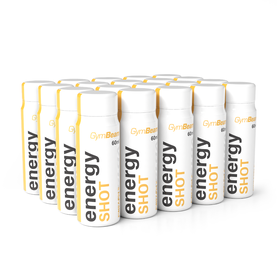 Energy shot - GymBeam citrón limetka	20 x 60 ml