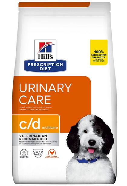 E-shop HILLS PD Canine c/d Dry Multicare granule pre psy 12kg