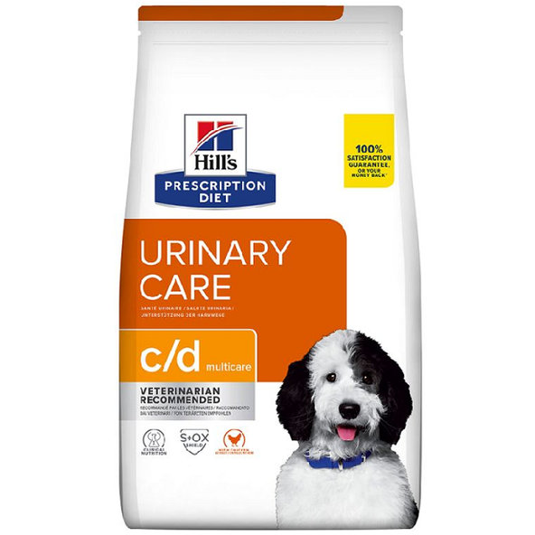 HILLS PD Canine c/d Dry Multicare granule pre psy 12kg