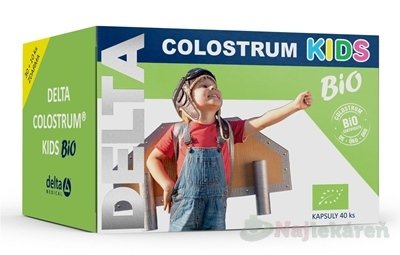 E-shop DELTA COLOSTRUM KIDS BiO, 40 cps
