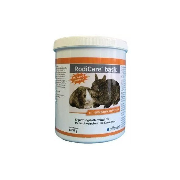 RodiCare basic na podporu trávenia hlodavcov 1000g