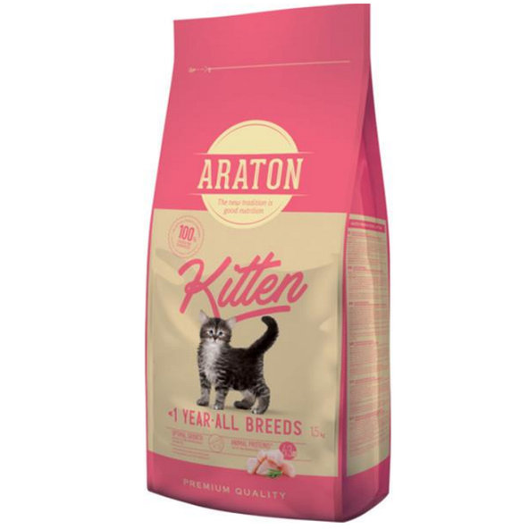 ARATON cat kitten granule pre mačiatka 1,5kg