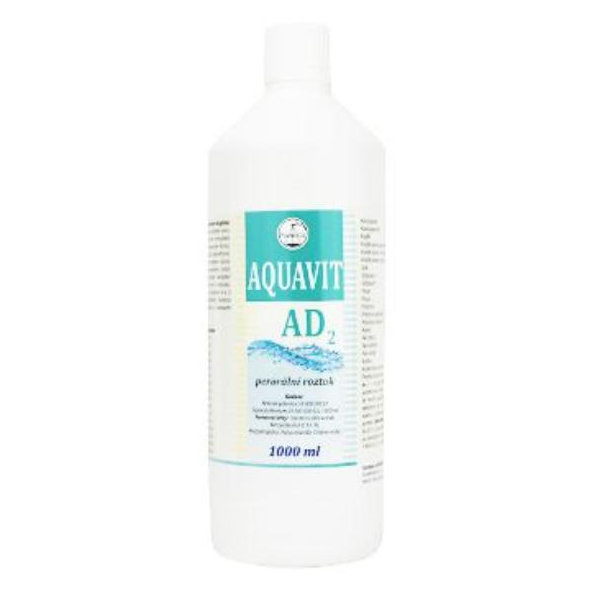 Aquavit AD2 perorálny roztok pre zvieratá 1000ml