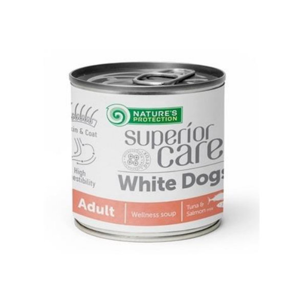 Natures Protection POLIEVKA Superior care White Dog adult 6x140ml