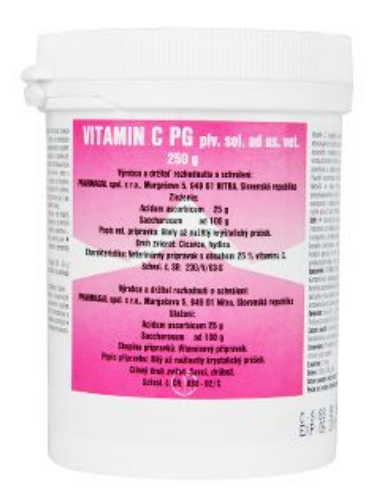 E-shop Vitamin C PG 25% pre zvieratá 400g