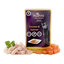 NUEVO cat Adult Chicken & Salmon kapsičky pre mačky 16x85g