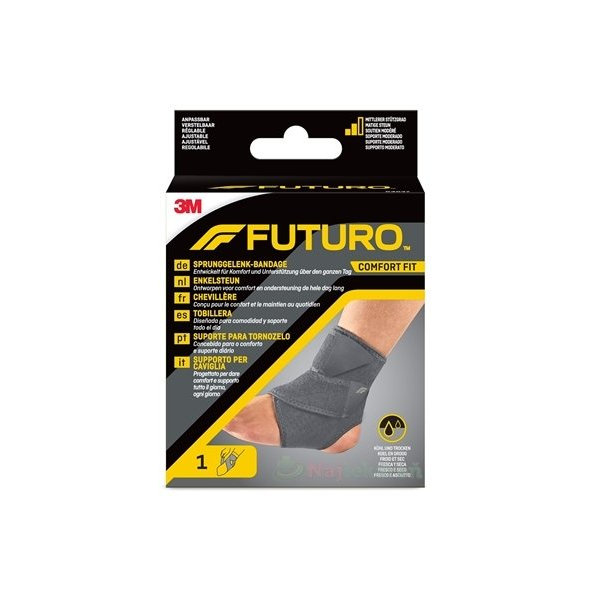3M FUTURO 4037 COMFORT FIT Bandáž univerzálna, na členok, 1 ks