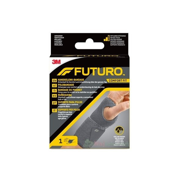3M FUTURO 4036 COMFORT FIT Bandáž univerzálna, na zápästie, 1 ks