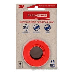 3M SPOFAPLAST č.132N Textilná elastická náplasť 4,2 m x 2,5 cm, béžová, na cievke 1 ks