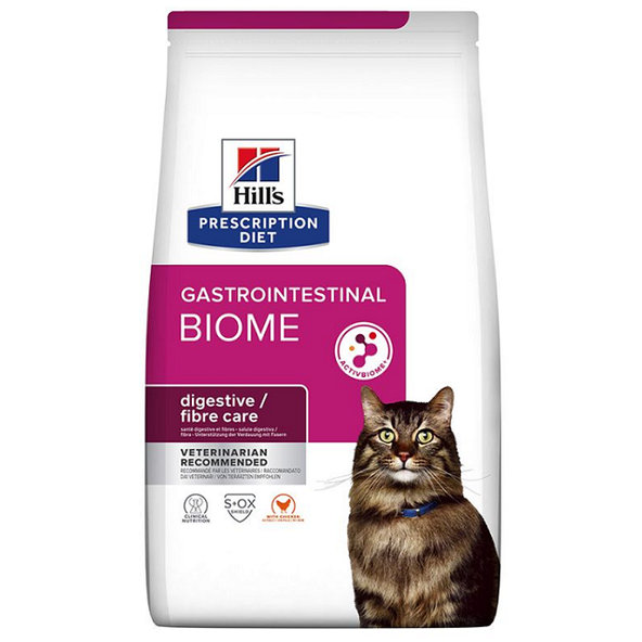 HILLS PD Feline GI BIOME granule pre mačky 3kg
