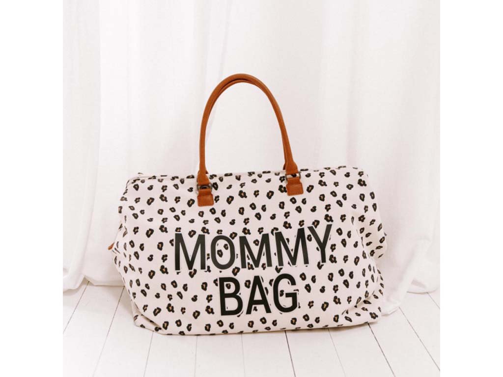E-shop CHILDHOME Prebaľovacia taška Mommy Bag Canvas Leopard