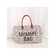 CHILDHOME Prebaľovacia taška Mommy Bag Canvas Leopard