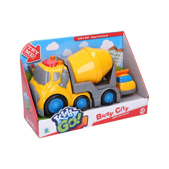 WIKY Kiddy Auto miešačka s efektmi sklápač 6,5 cm 18m+