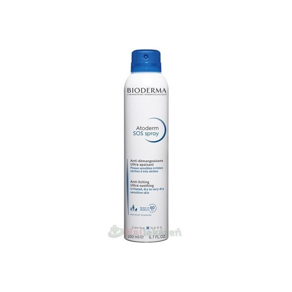 BIODERMA Atoderm SOS sprej na upokojenie pokožky 200ml