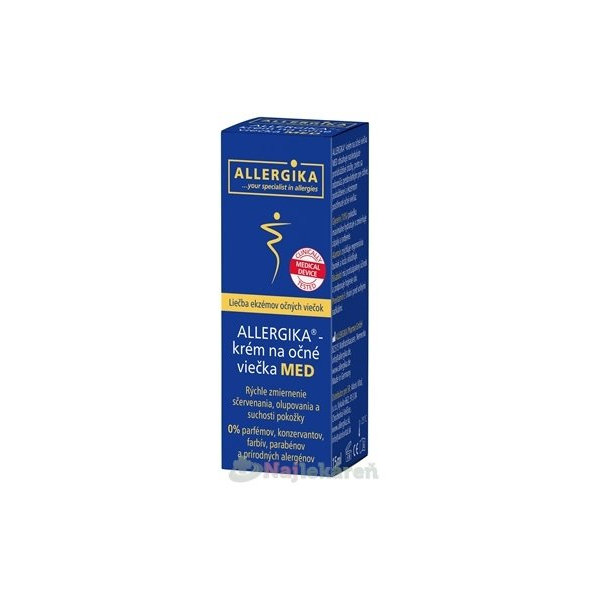 ALLERGIKA Krém na očné viečka MED 15ml