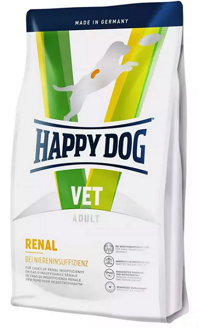 E-shop Happy Dog VET DIET - Renal - pri obličkovej nedostatočnosti 4kg
