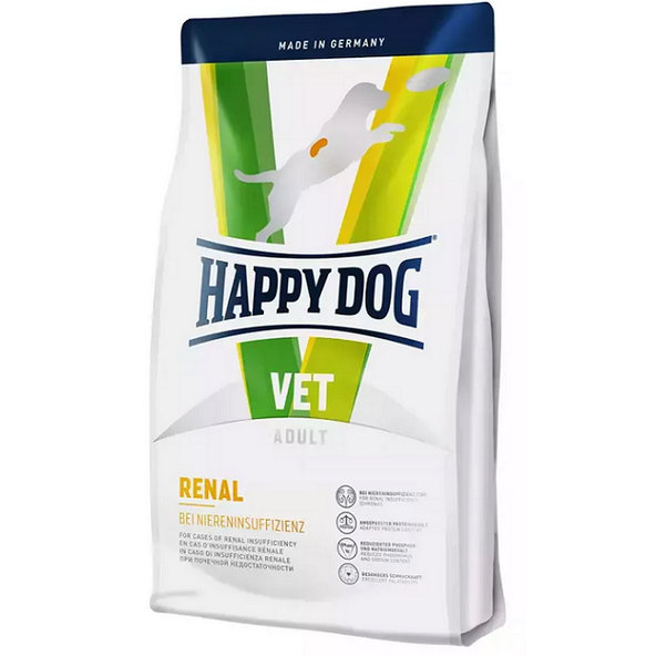 Happy Dog VET DIET - Renal - krmivo pre psy pri obličkovej nedostatočnosti 4 kg