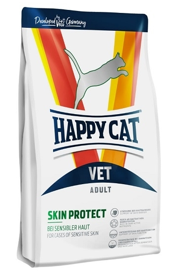 E-shop Happy Cat VET DIET - Skin - pri citlivej koži granule pre mačky 1kg