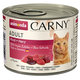 Animonda CARNY® cat Adult hovädzie a morčacie srdiečka, konzervy pre mačky  6x200g