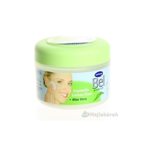 Bel vlhké vatové tampóny Aloe Vera 30ks