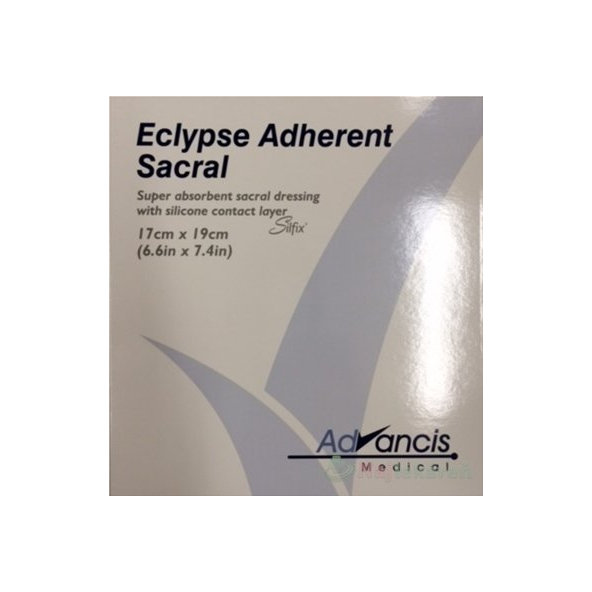 Eclypse Adherent Sacral krytie na rany superabsorpčné 17x19cm, 10ks