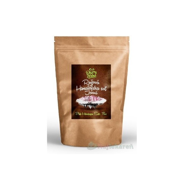 Dary zeme Himalájská soľ - ružová, jemná 500 g