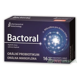 Bactoral - orálne probiotikum, 16 tbl