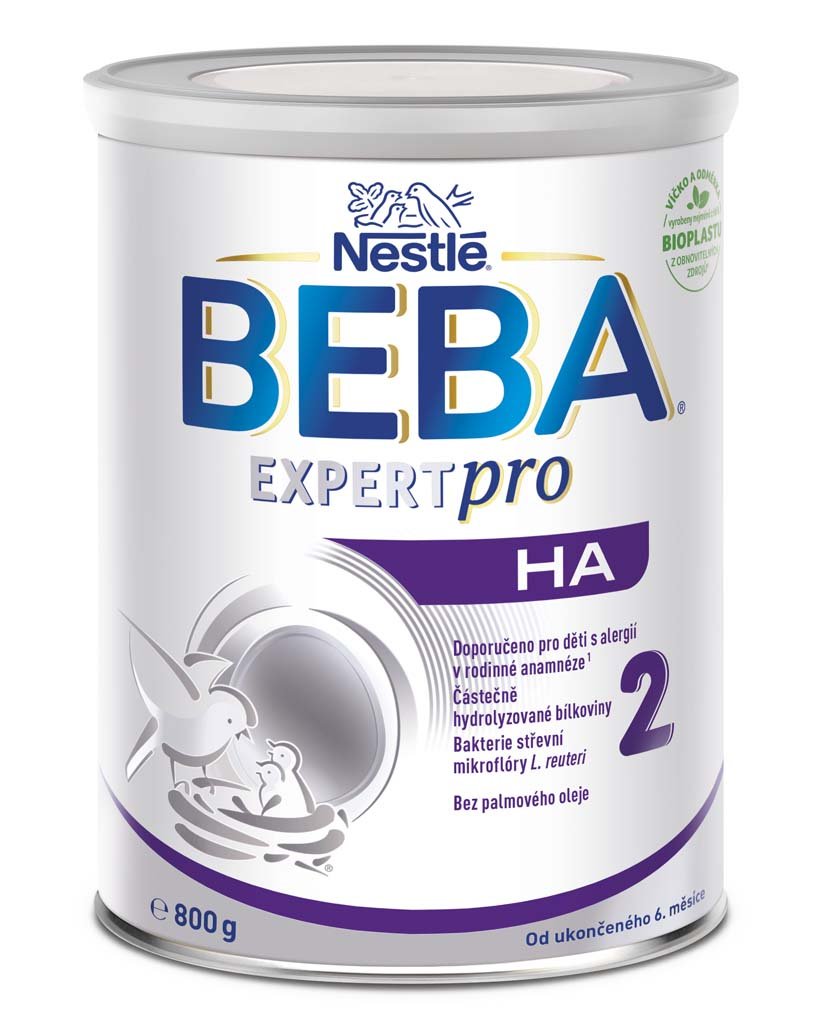 E-shop BEBA EXPERTpro HA 2, 800 g - Pokračovacia dojčenské mlieko