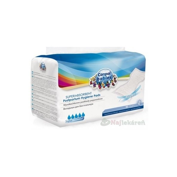 Canpol Babies Superabsorbent vložky 10ks
