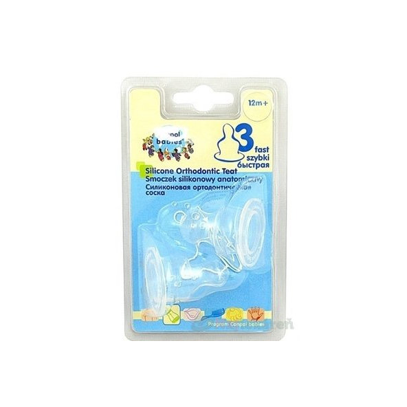 Canpol Babies Cumlík na fľašu silikón