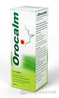 E-shop Orocalm 1,5 mg/ml orálna roztoková aerodisperzia