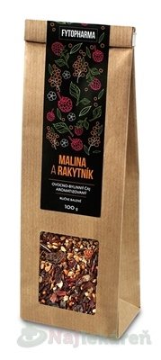 E-shop FYTO MALINA A RAKYTNIK ovocno-bylinný čaj sypaný 100 g