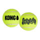 Hračka Kong Dog SqueakAir Lopta s pískatkom tenis, guma vulkanizovaná, L, 2 kusy