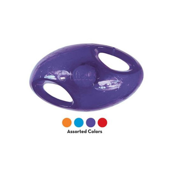 Hračka Kong Dog Jumbler Lopta futbalová s pískatkom, guma termoplastická, L/XL