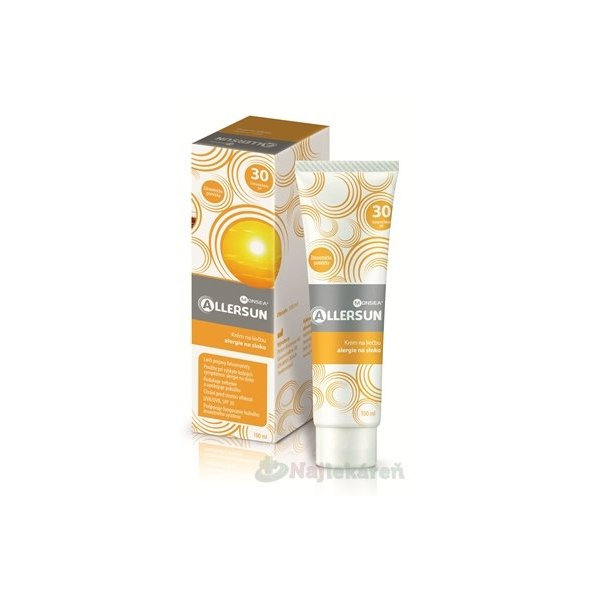 ALLERSUN krém na liečbu alergie na slnko, 100ml