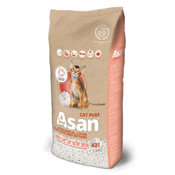 Podstielka ASAN Pure pre mačky a fretky 42L (8kg)