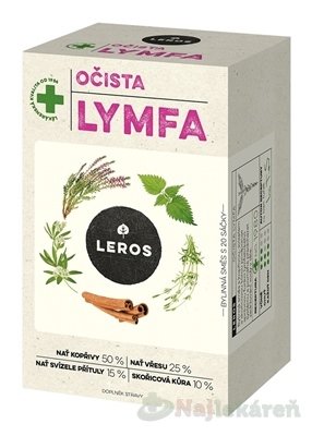 E-shop LEROS OČISTA LYMFA, 20x1,5 g (30 g)