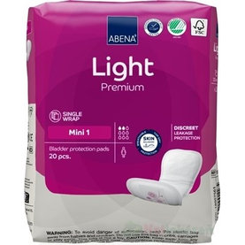 ABENA Light Premium Mini 1, absorpčné vložky, 20ks