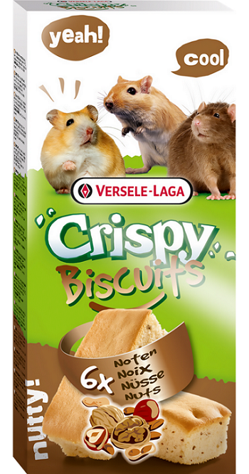 E-shop Maškrta Versele Laga Crispy Biscuits - s orechami 6ks 70g