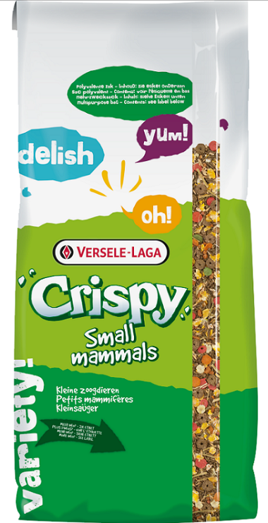 E-shop Maškrta Versele Laga Crispy Snack Fibres pre králiky a malé hlodavce 15kg
