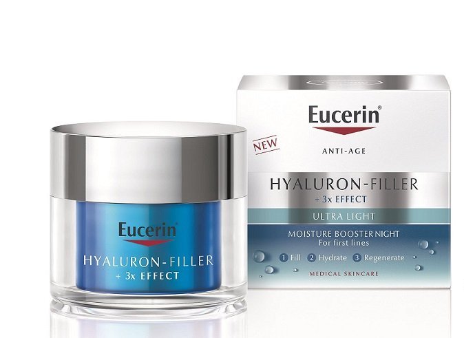 E-shop Eucerin HYALURON-FILLER + 3x EFFECT Hydratačný Booster nočný 50ml