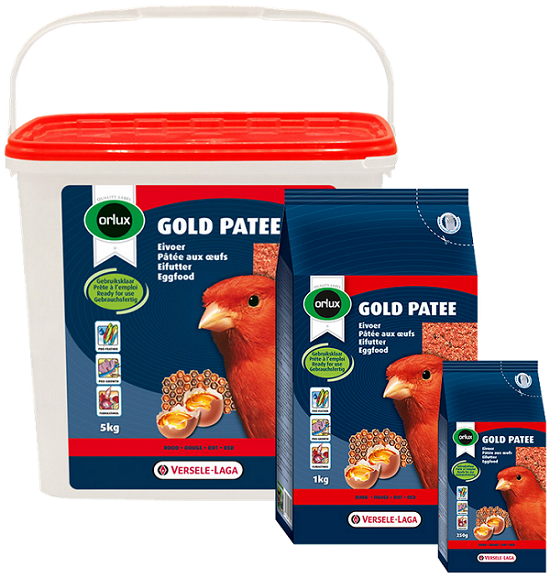 E-shop Versele Laga Orlux Gold Patee Red - vaječné krmivo pre červené kanáre 250g