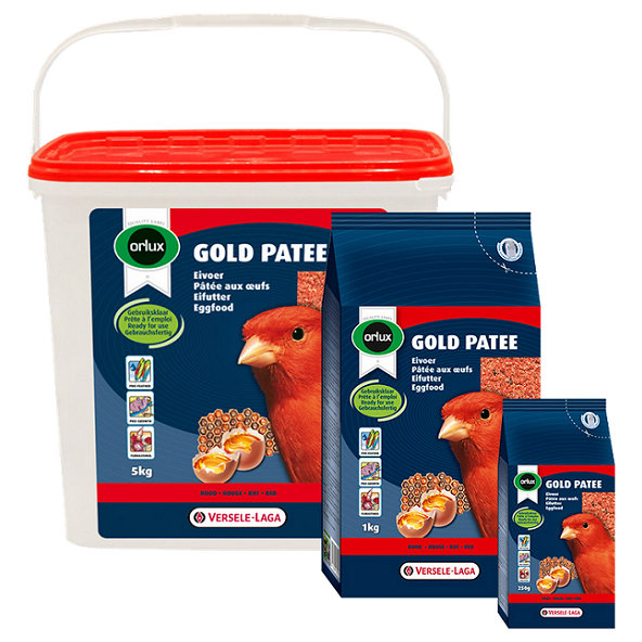 Versele Laga Orlux Gold Patee Red - vaječné krmivo pre červené kanáre 5kg