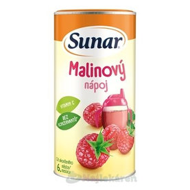 Sunar Rozpustný nápoj Malinový v prášku (od ukonč. 6. mesiaca) 200 g