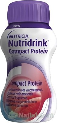 E-shop NUTRIDRINK COMPACT PROTEIN s príchuťou chladivého červeného ovocia 24x125 ml