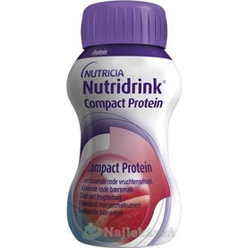 NUTRIDRINK COMPACT PROTEIN s príchuťou chladivého červeného ovocia 24x125 ml