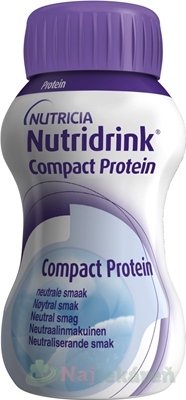 E-shop NUTRIDRINK COMPACT PROTEIN s neutrálnou príchuťou 24x125 ml