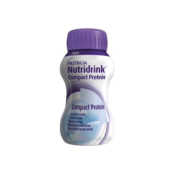NUTRIDRINK COMPACT PROTEIN s neutrálnou príchuťou 24x125 ml